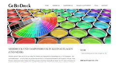 Desktop Screenshot of ge-bo-druck.com